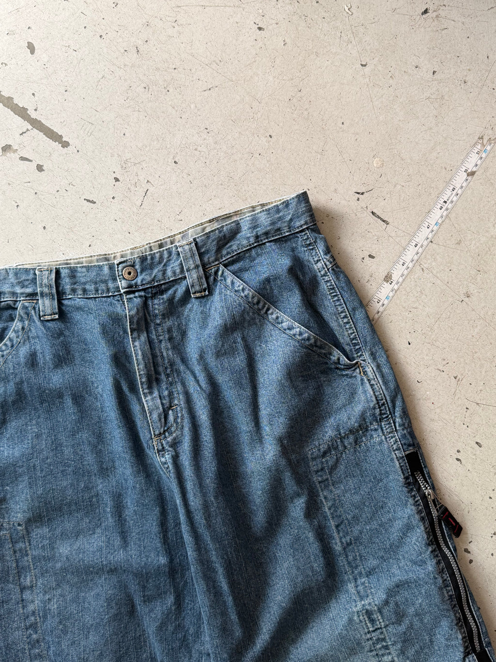 WRG Jeans Co | Vintage jorts | Blå | W33
