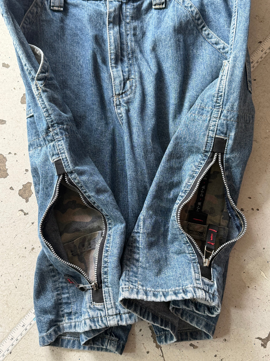 WRG Jeans Co | Vintage jorts | Blå | W33