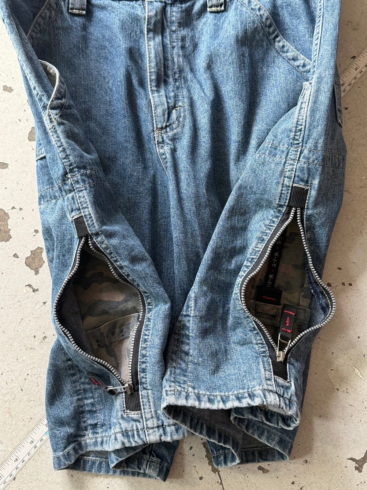 WRG Jeans Co | Vintage jorts | Blå | W33