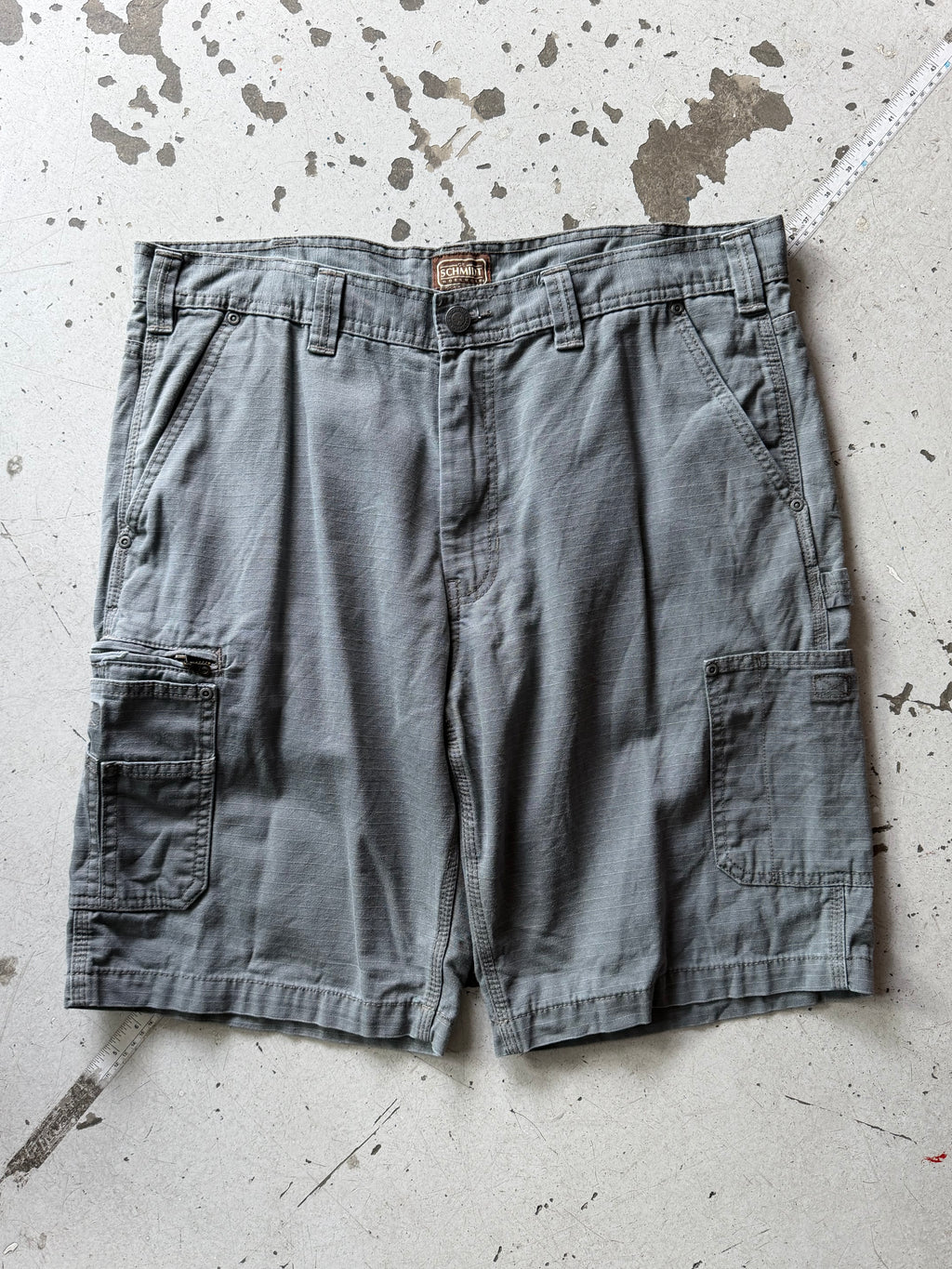 Schmidt Workwear | Cargo shorts | Grå | W38