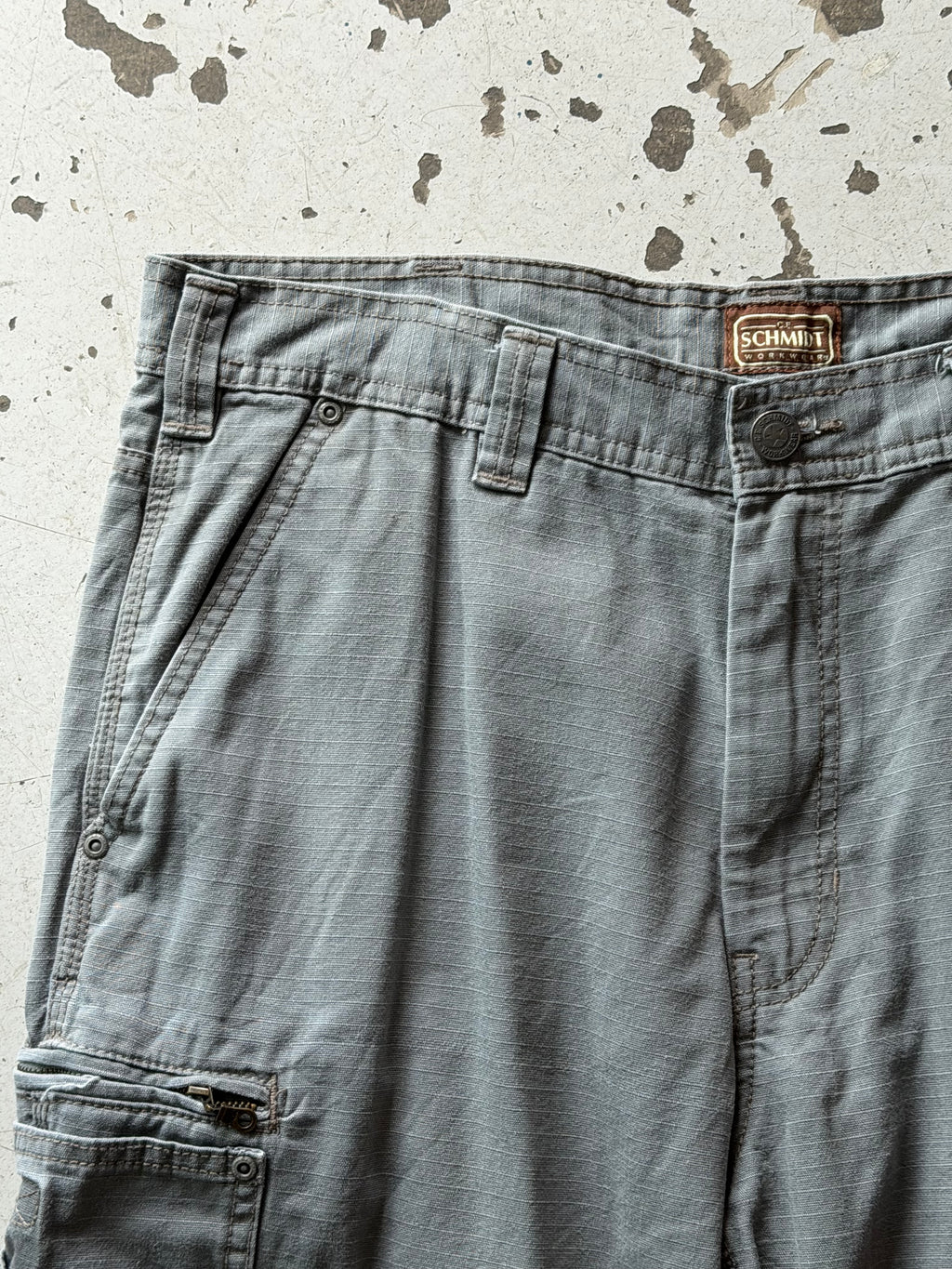 Schmidt Workwear | Cargo shorts | Grå | W38