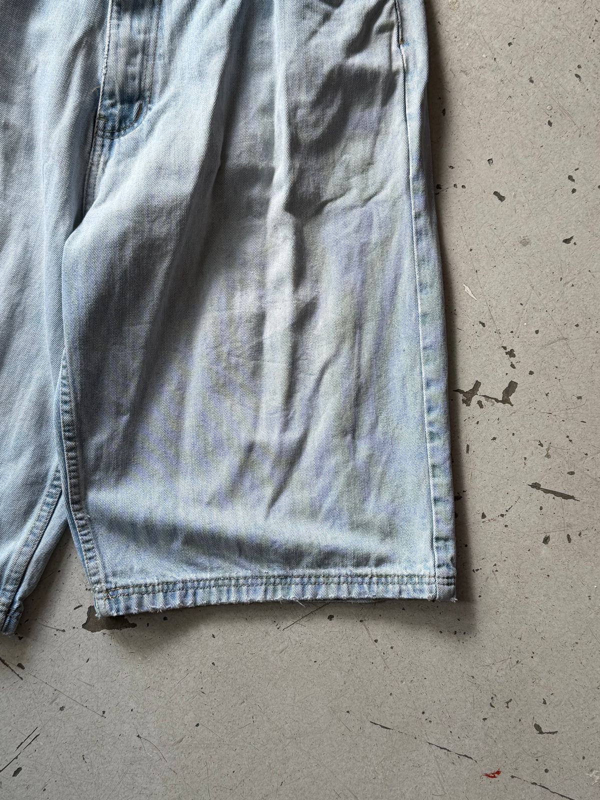 Route 66 | Baggy denim jorts | Lyseblå | W38