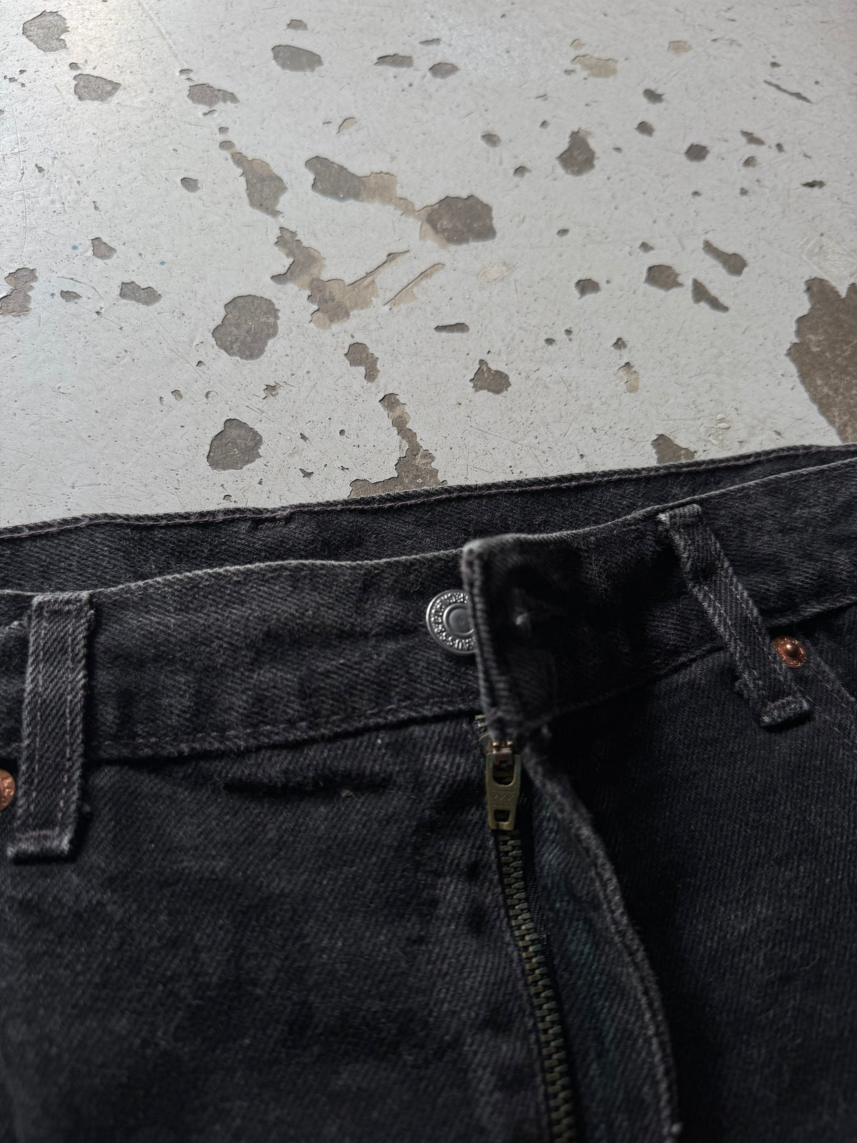 Levi’s 505 | Vintage denim jorts | Sort | W36