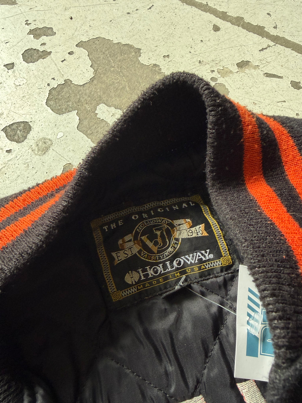 Holloway | Varsity Jakke | sort| XL