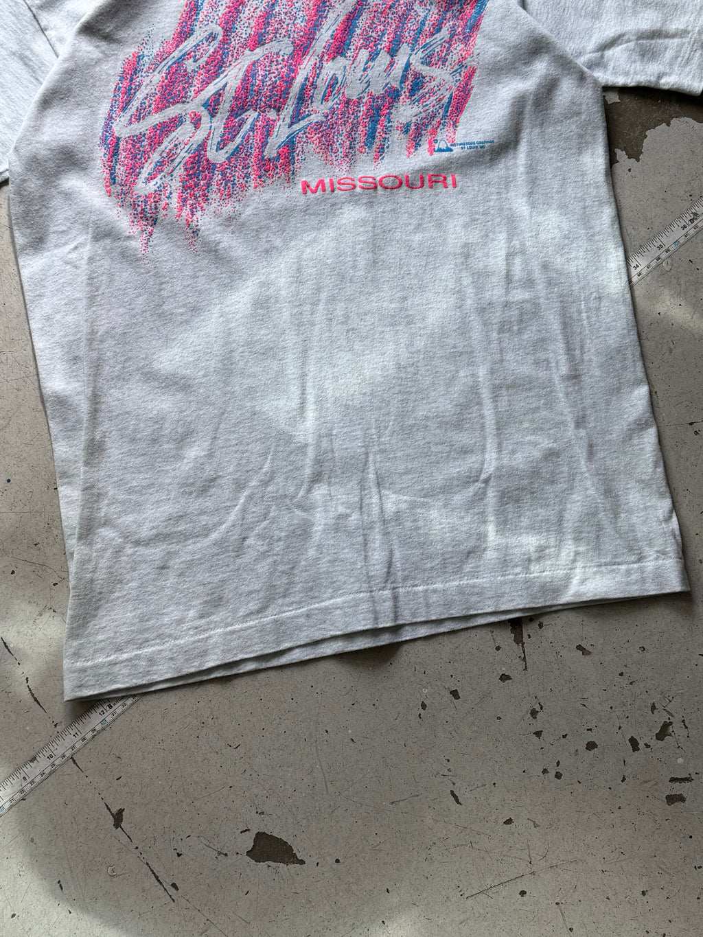 Made in USA | Missouri tee | grå | M
