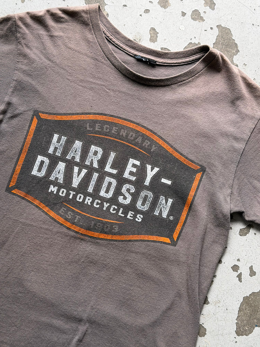 Harley-Davidson | graphic tee | brun | S