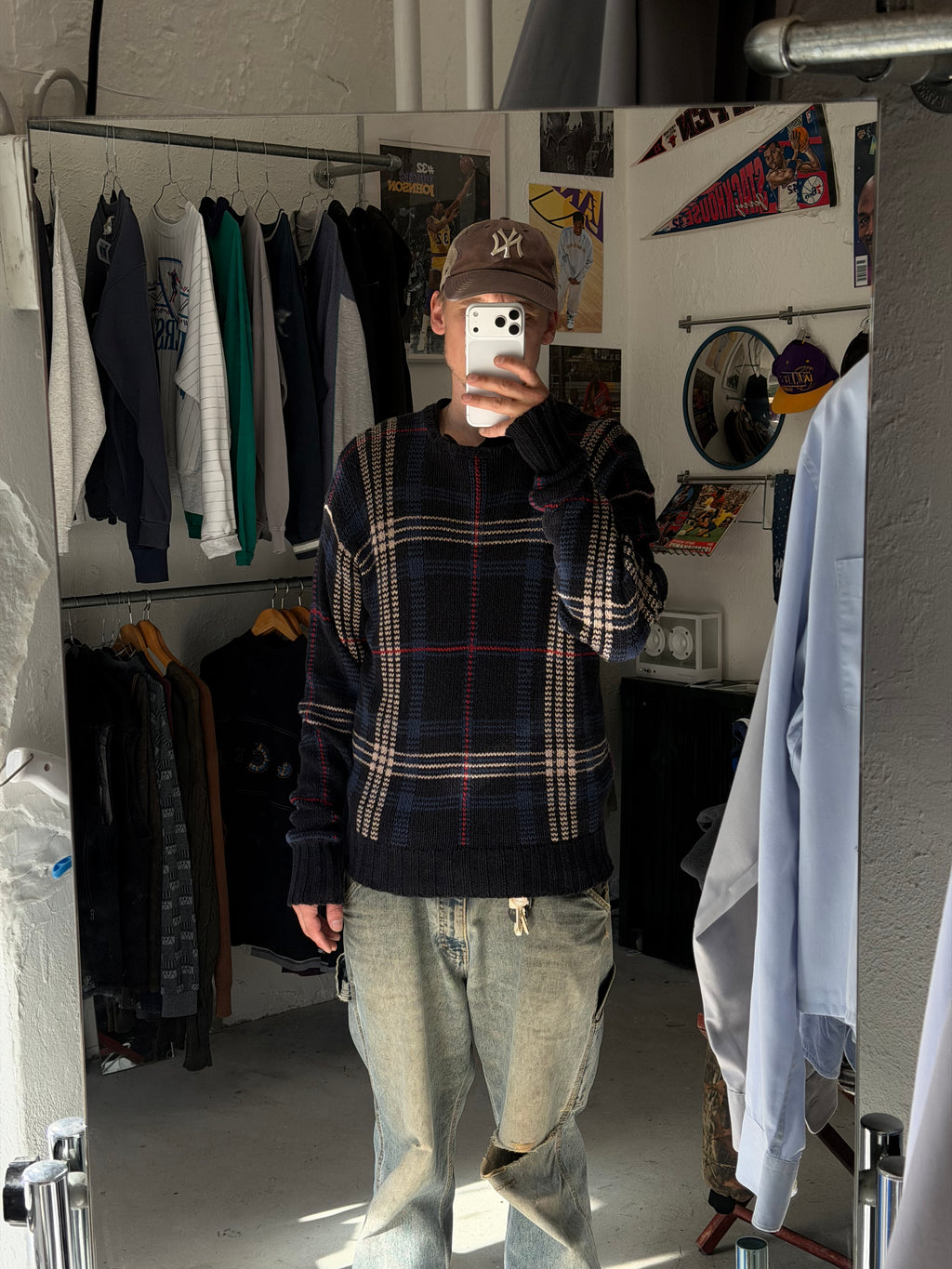 Ralph Lauren | ternet striktrøje | navy | L