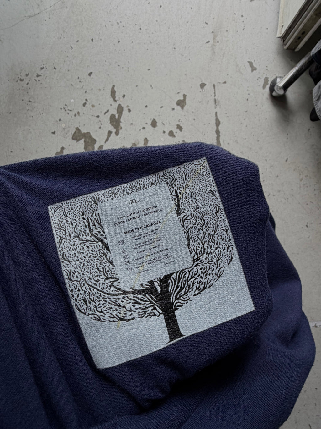 Las Vegas | amerikansk tee | navy | XL