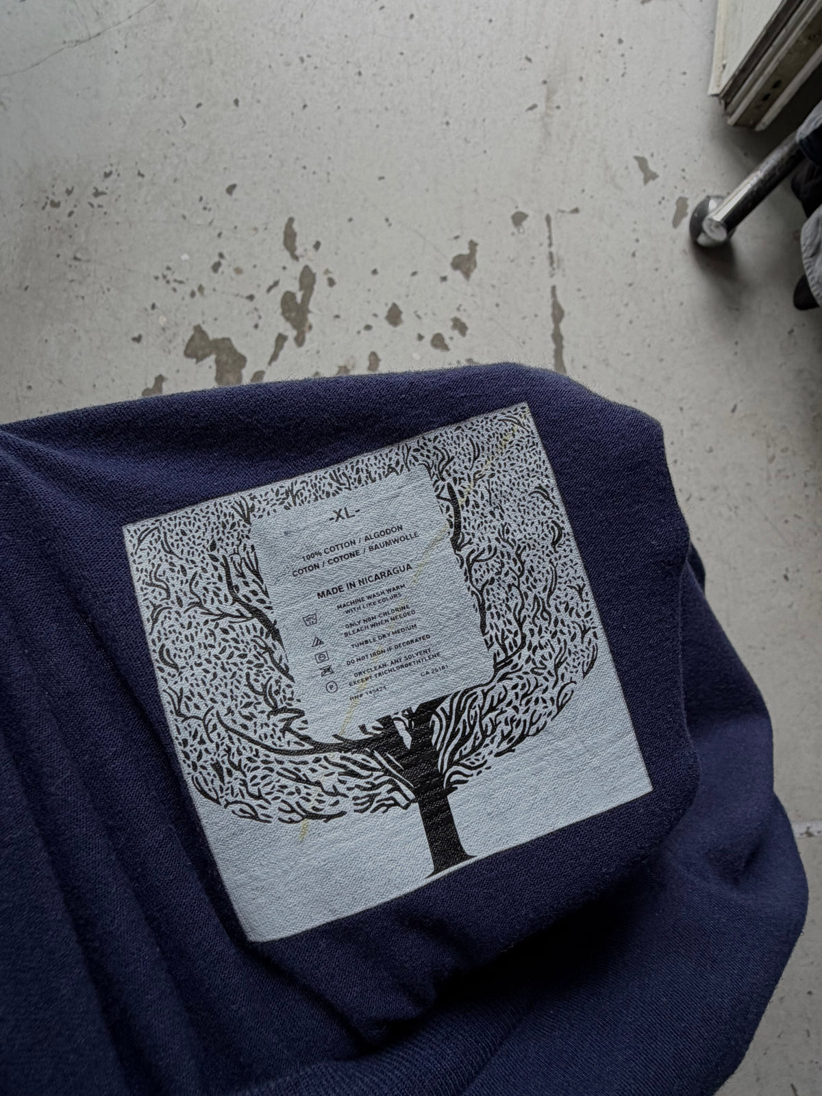 Las Vegas | amerikansk tee | navy | XL