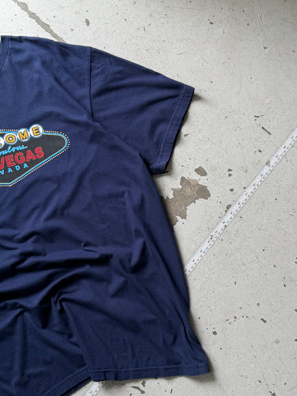 Las Vegas | amerikansk tee | navy | XL