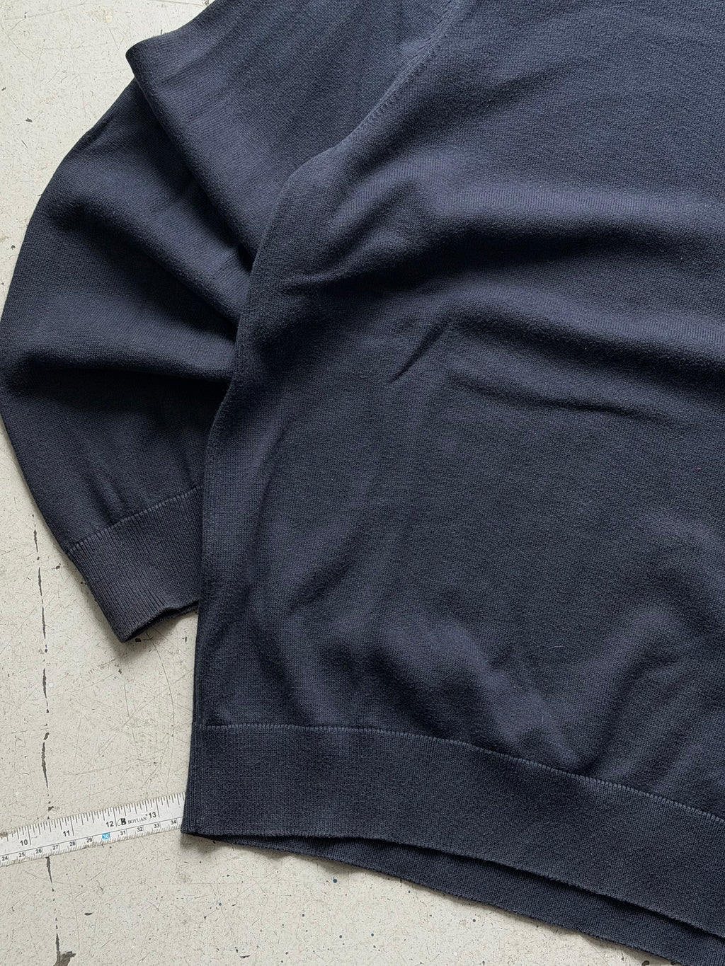Nautica | crewneck striktrøje | navy | L