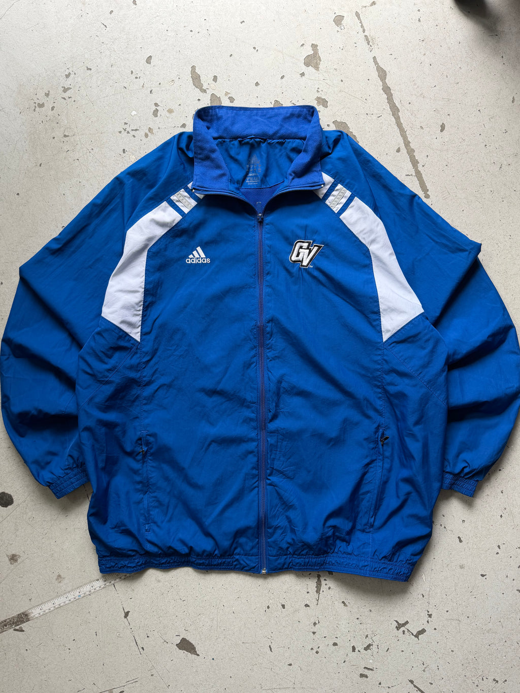 Adidas | Grand Valley State | blå/hvid | XL