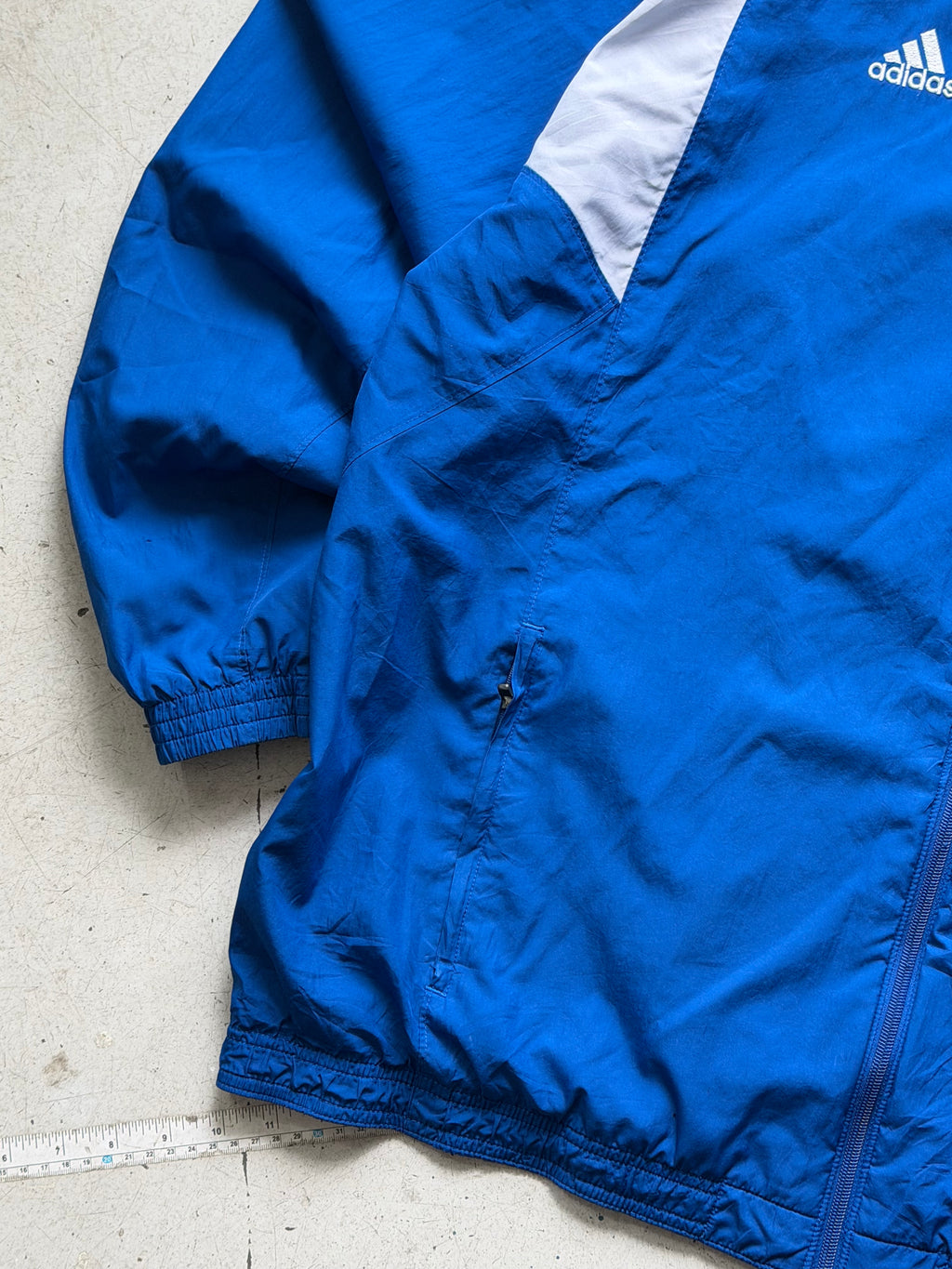 Adidas | Grand Valley State | blå/hvid | XL