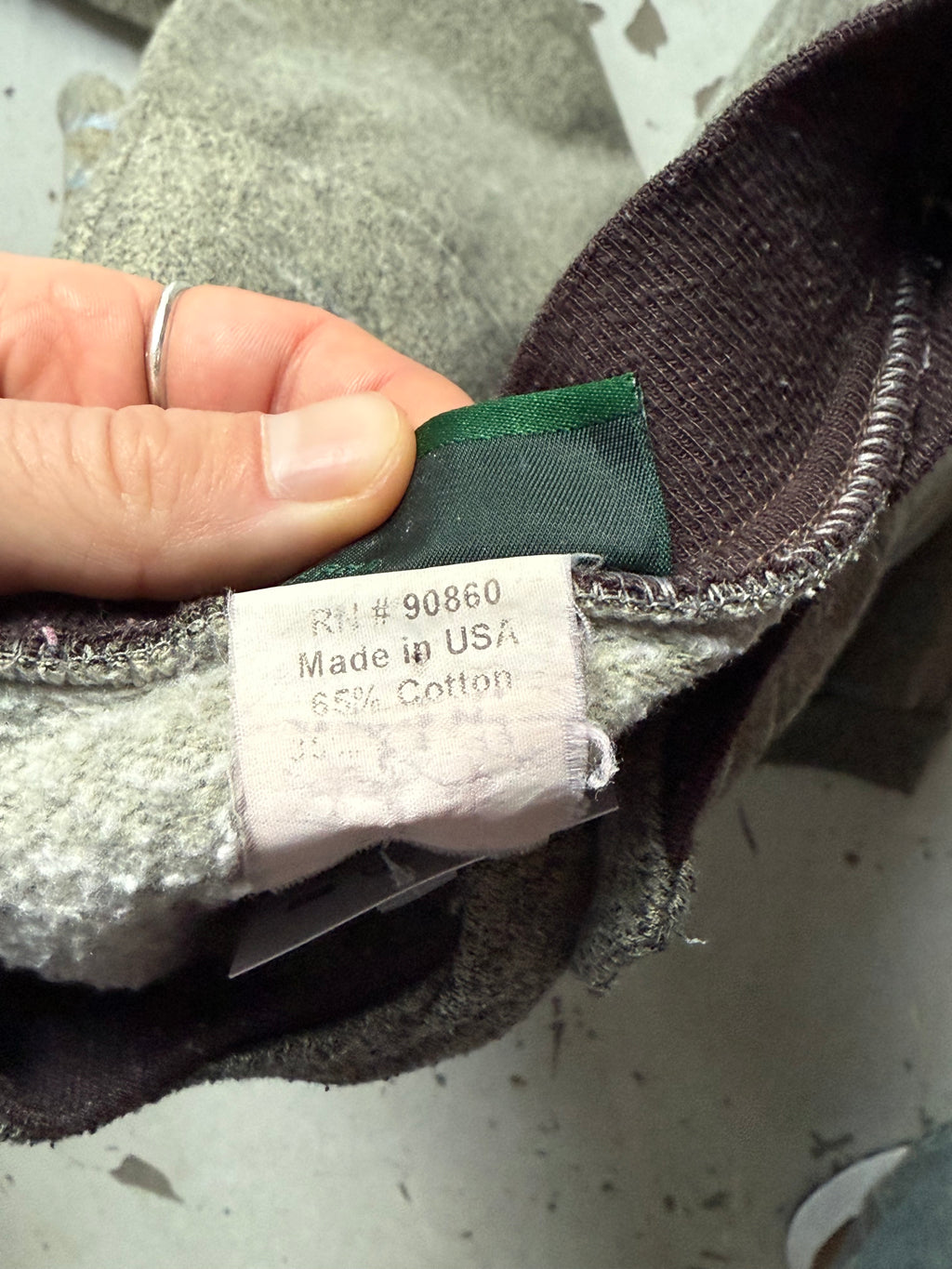 90s Forest Glen Apparel | Crewneck | grå | L