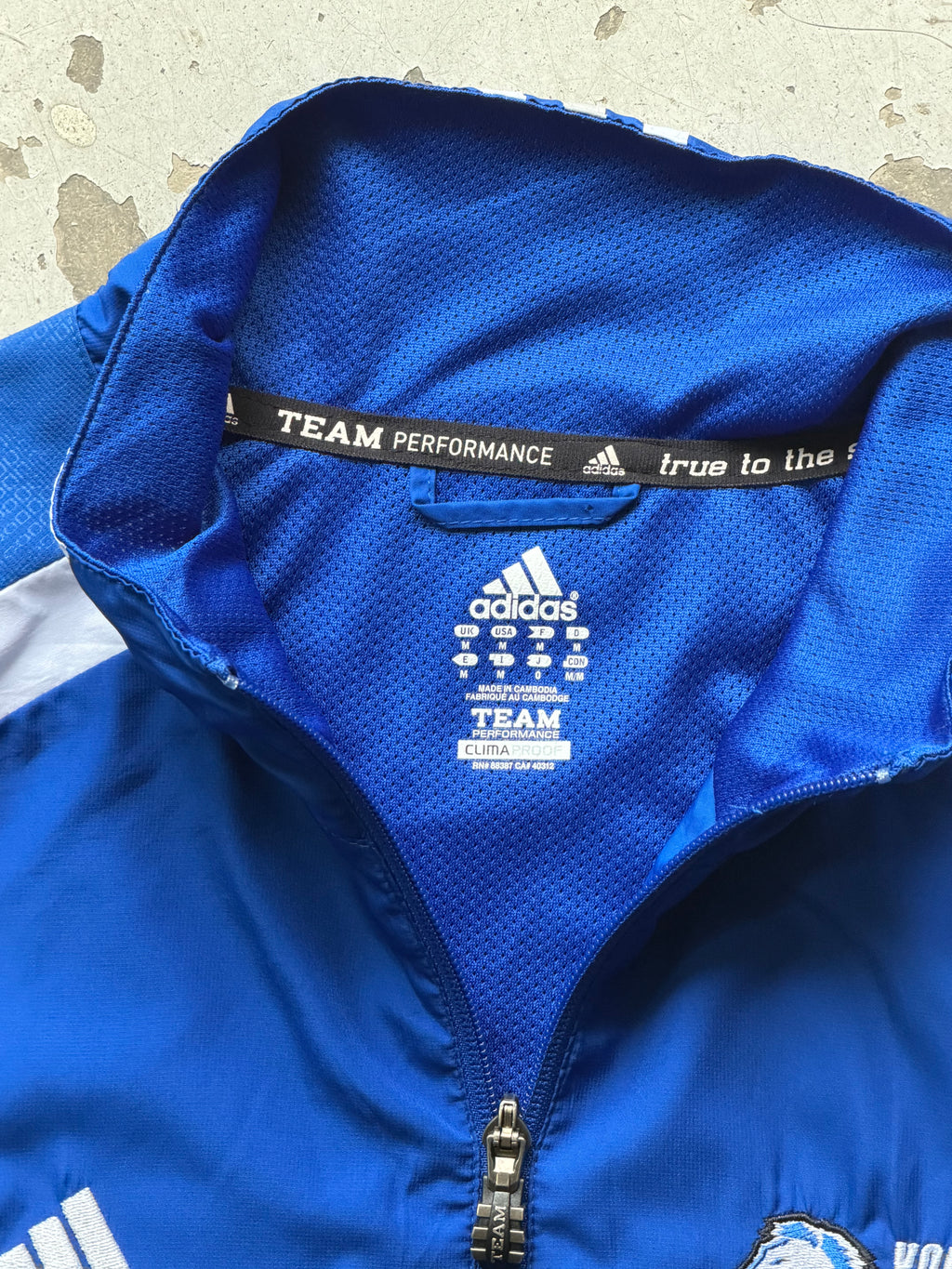 Adidas | Mustangs Volleyball | blå/hvid | M