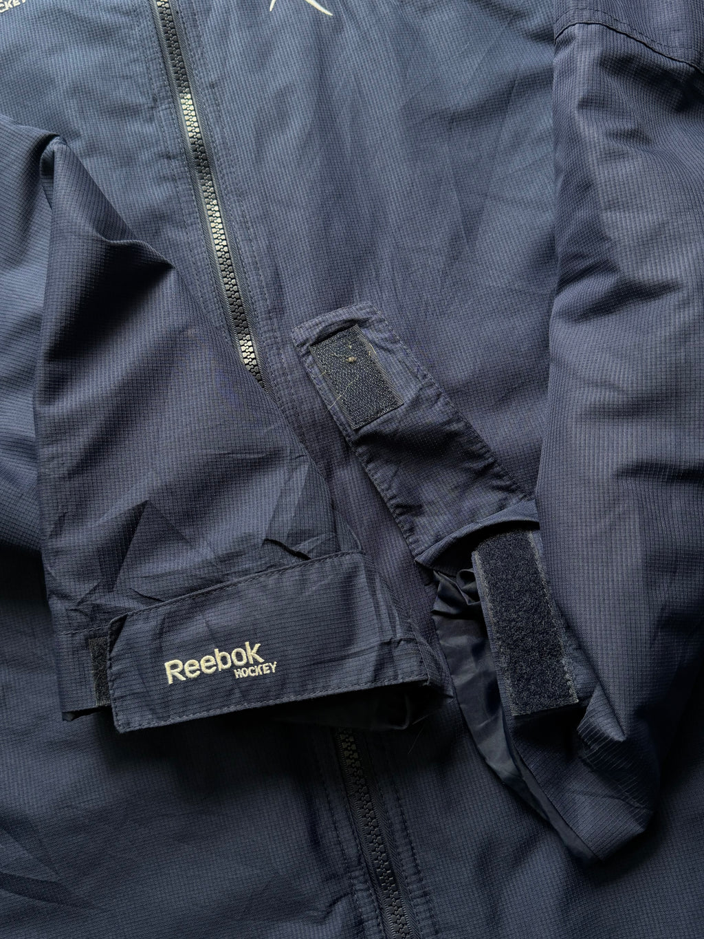 Reebok | Hockey Trackjakke | blå/hvid | 2XL