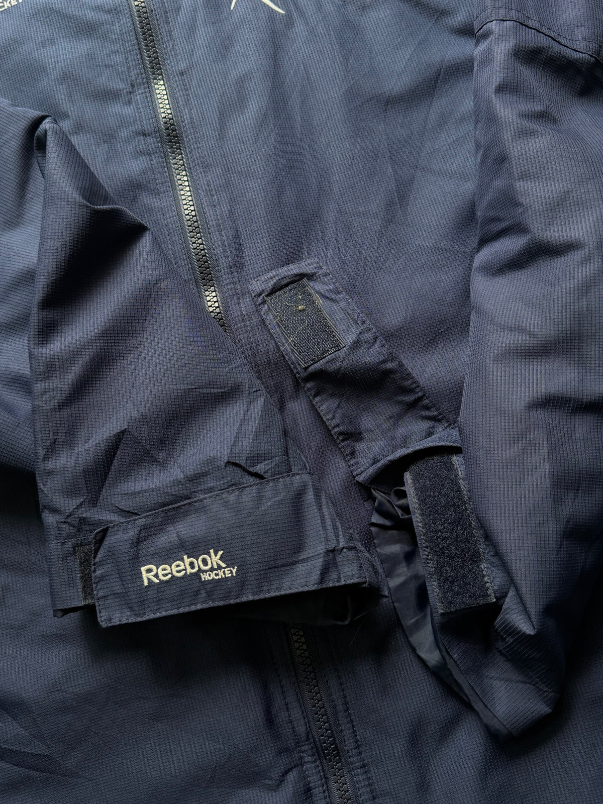 Reebok | Hockey Trackjakke | blå/hvid | 2XL
