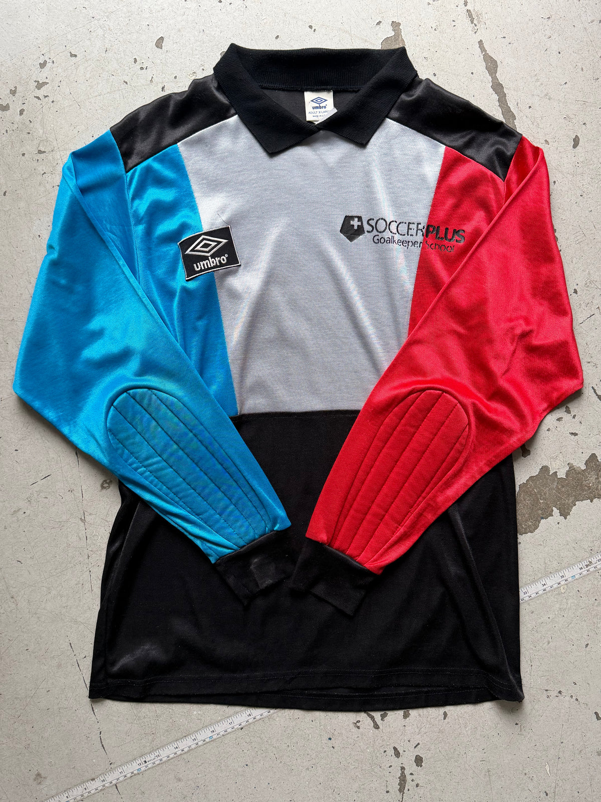 Umbro | vintage målmandstrøje SoccerPlus | multicolor | XL