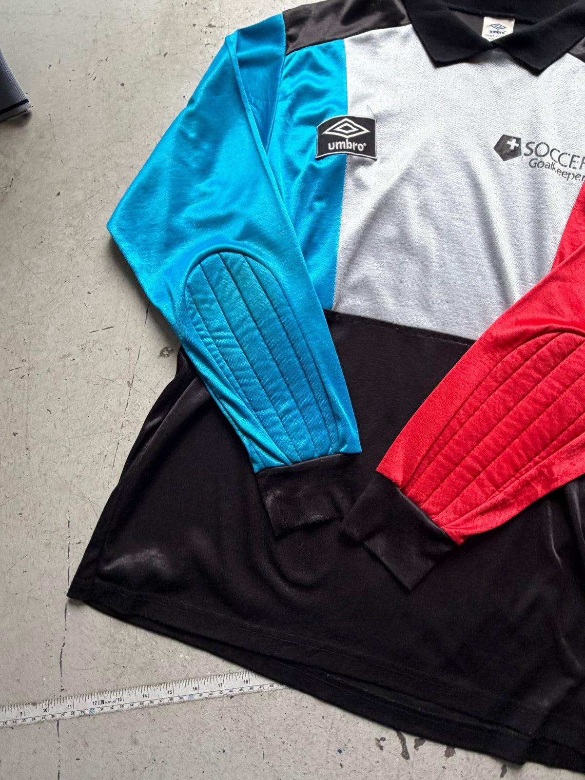 Umbro | vintage målmandstrøje SoccerPlus | multicolor | XL