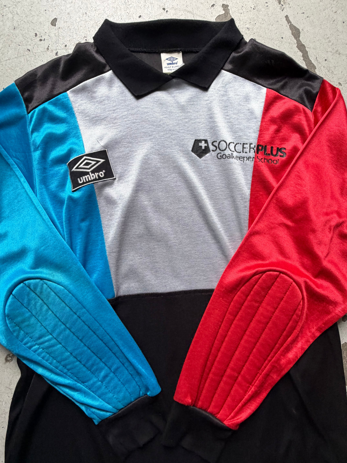 Umbro | vintage målmandstrøje SoccerPlus | multicolor | XL