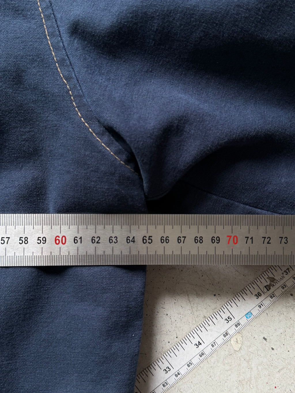 Oil Company | Vintage workwear jakke | navy | XL