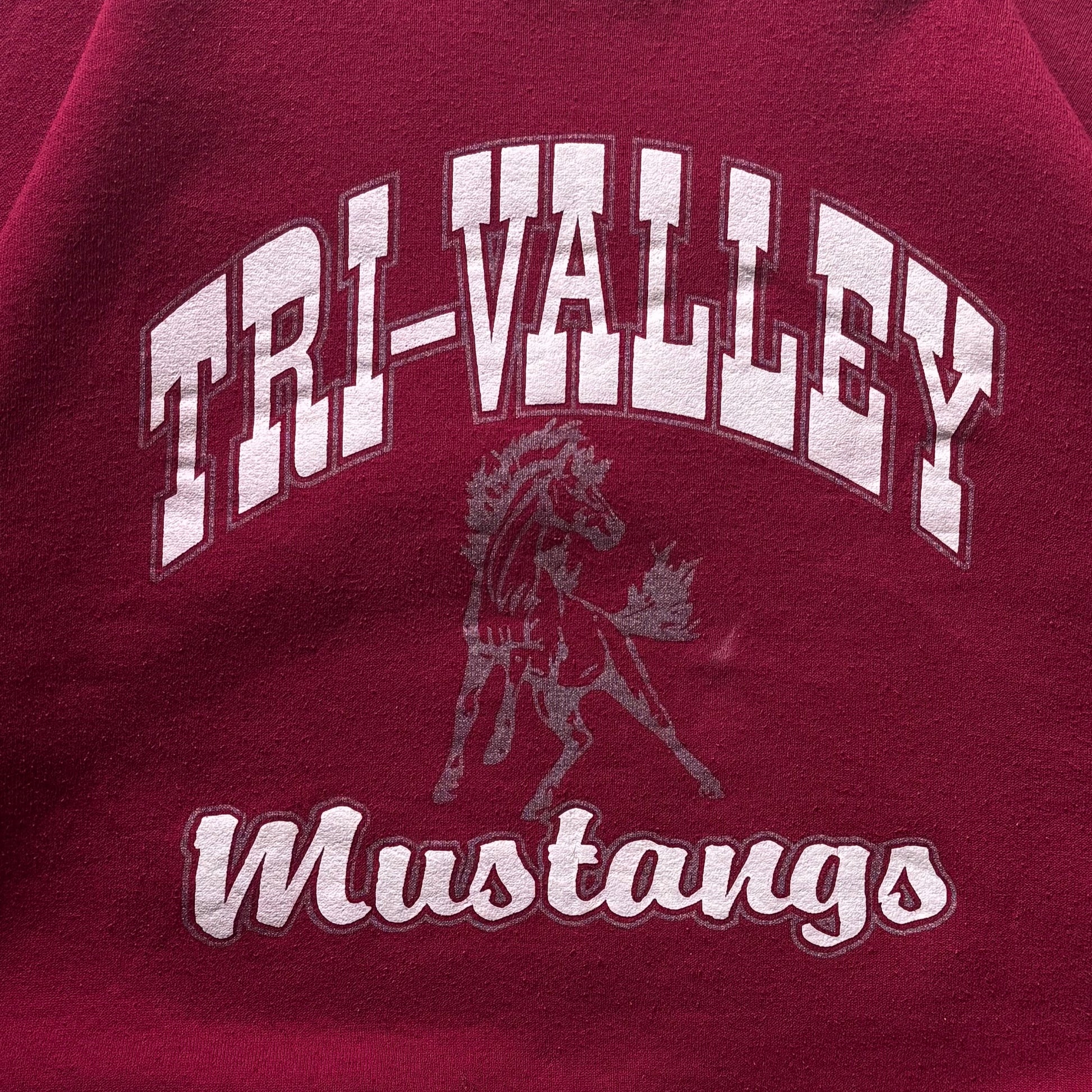 90s Fruit of the Loom | Crewneck | Rød | L/XL