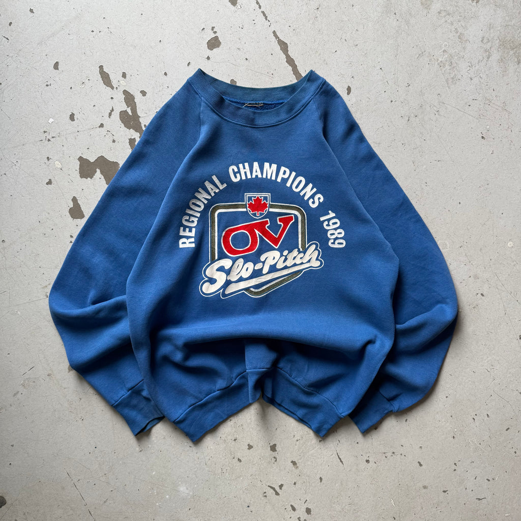 90s Made in Canada | crewneck | blå | medium