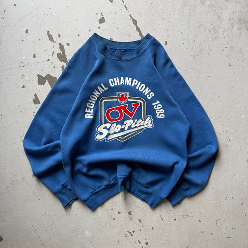 90s Made in Canada | crewneck | blå | medium