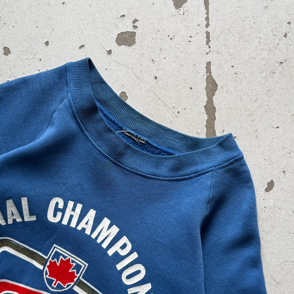 90s Made in Canada | crewneck | blå | medium