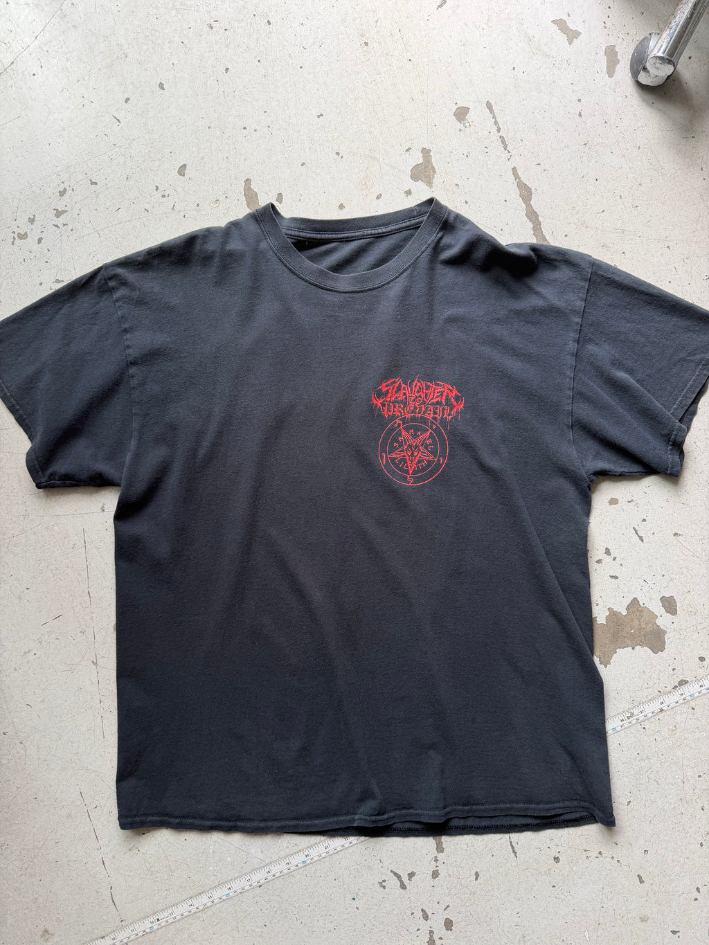 Rostolom | graphic T-shirt | sort/rød | L