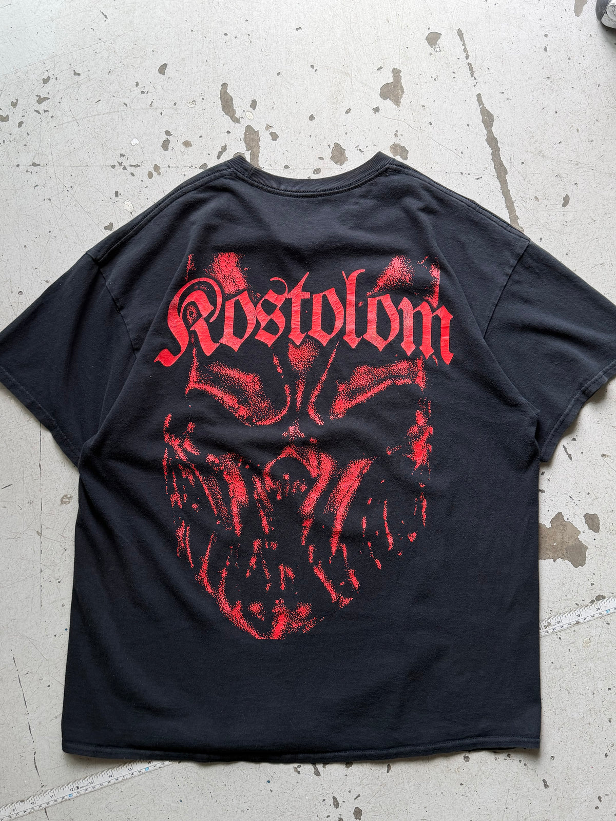 Rostolom | graphic T-shirt | sort/rød | L