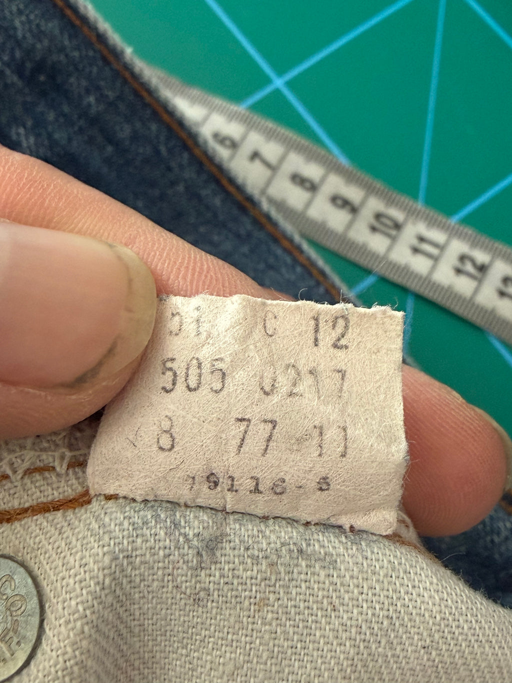 Levi's 505 | vintage jeans | lyseblå | W33/L32