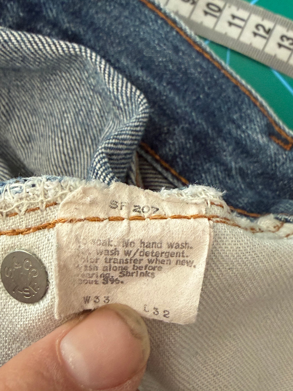 Levi's 505 | vintage jeans | lyseblå | W33/L32