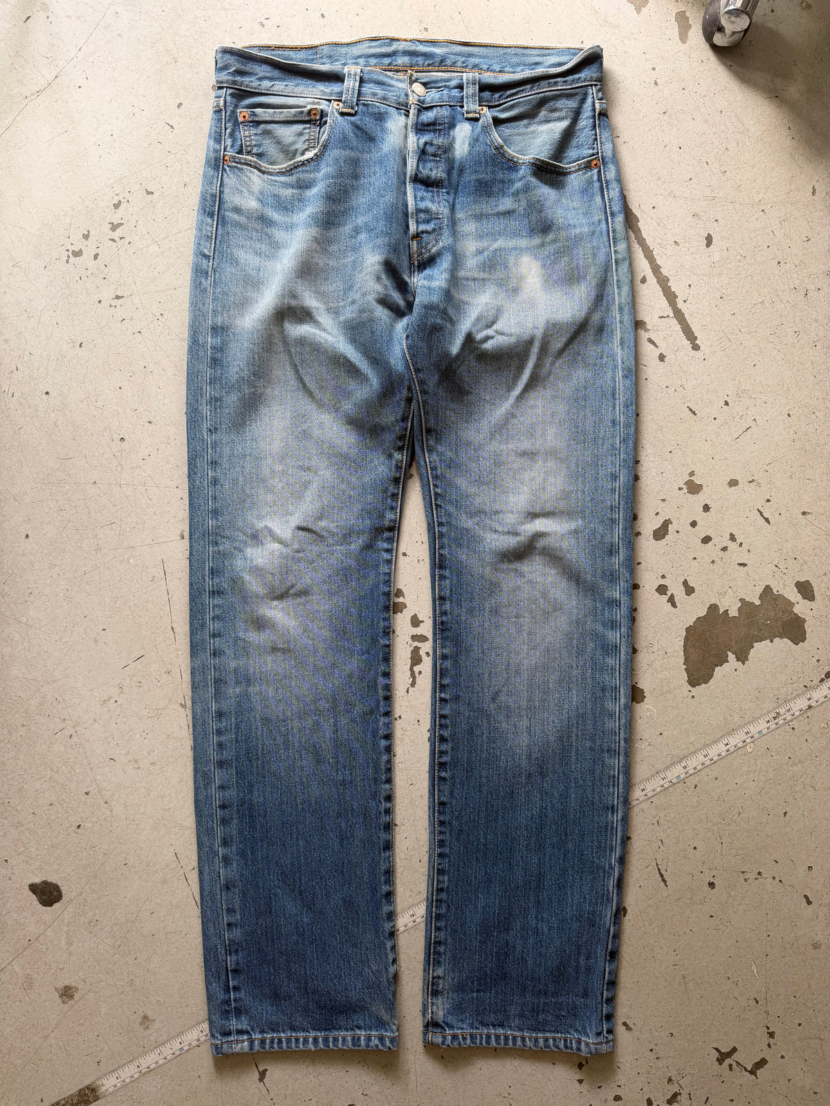 Levi’s 501 | Straight Fit Jeans | Lyseblå | W32/L32