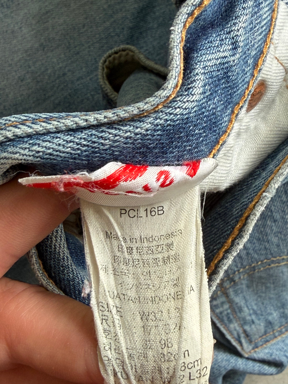 Levi’s 501 | Straight Fit Jeans | Lyseblå | W32/L32