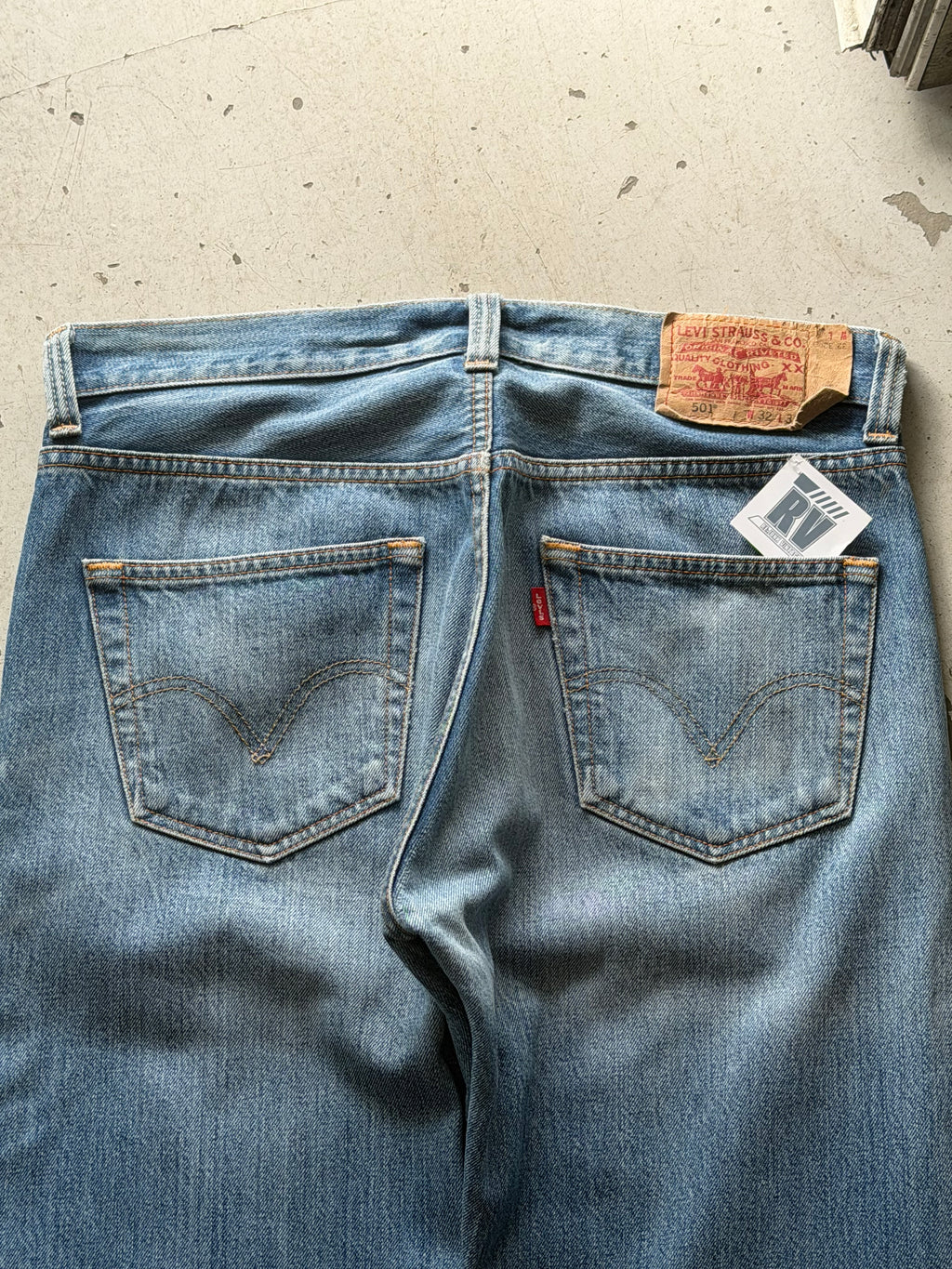 Levi’s 501 | Straight Fit Jeans | Lyseblå | W32/L32