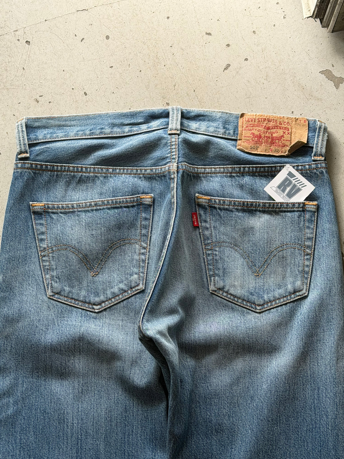 Levi’s 501 | Straight Fit Jeans | Lyseblå | W32/L32
