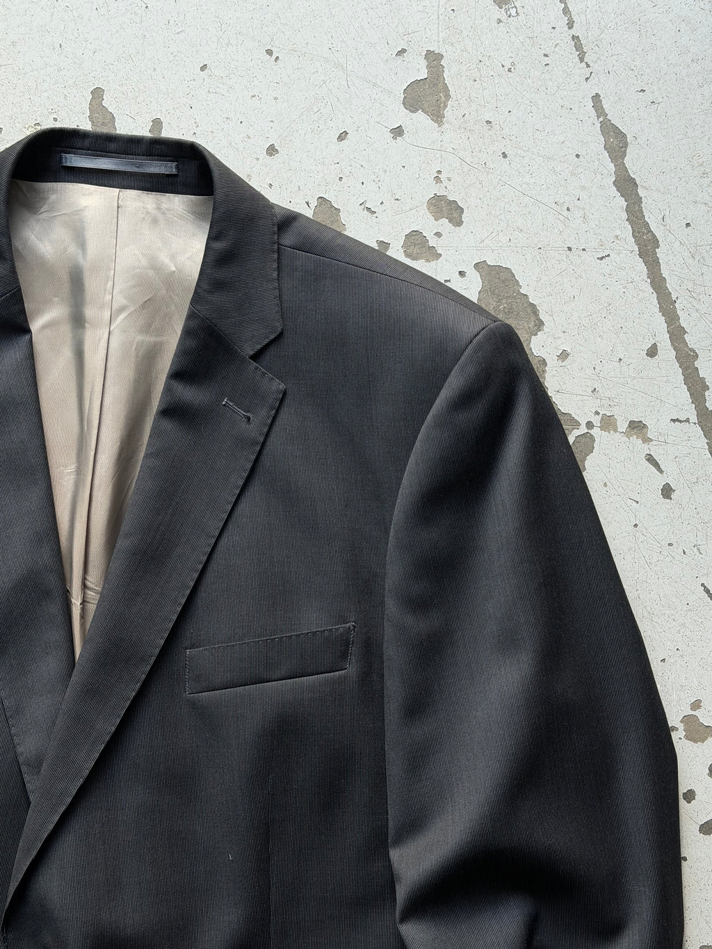 Vintage Blazer | Mørkegrå | M/L