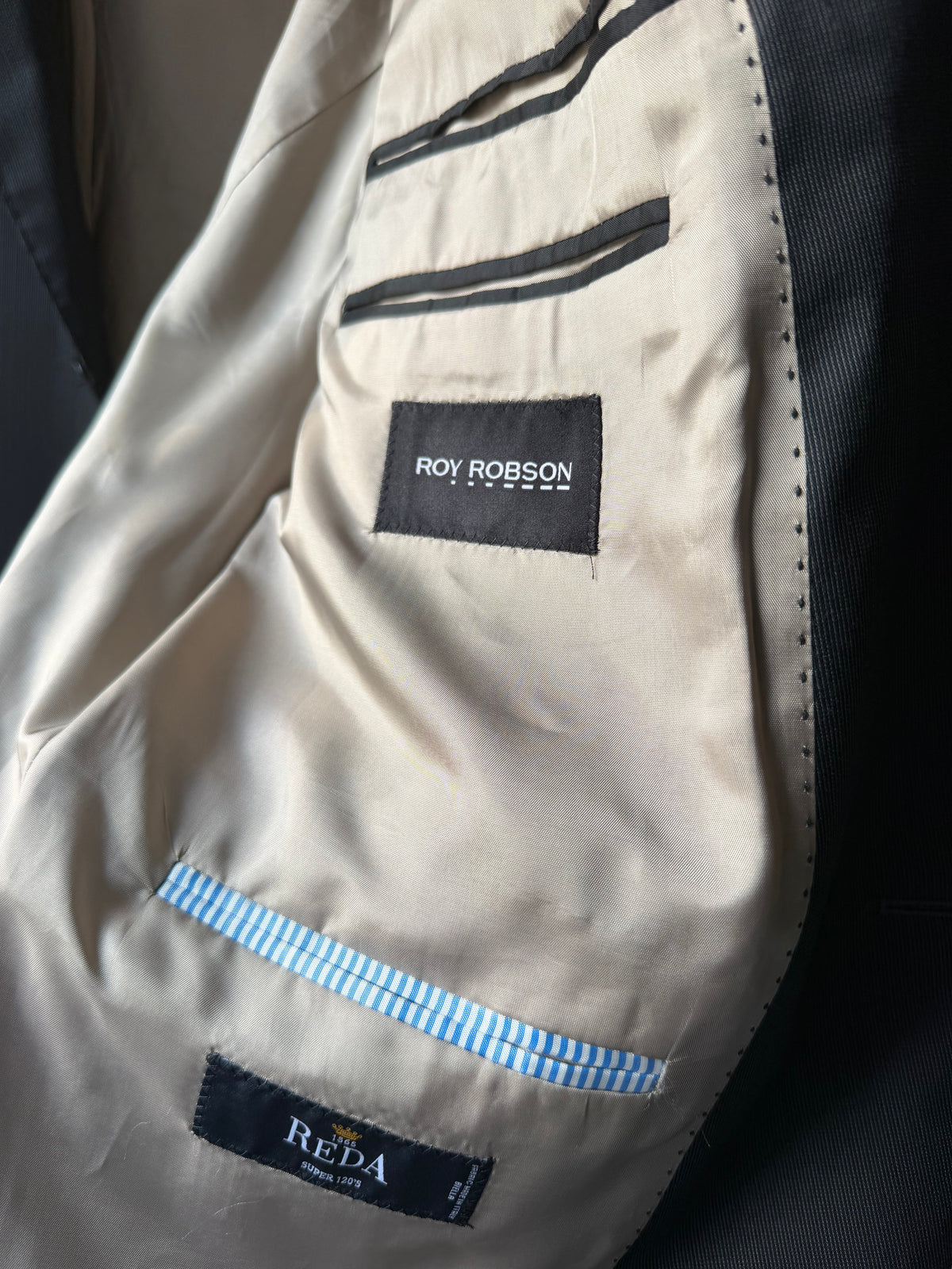 Vintage Blazer | Mørkegrå | M/L