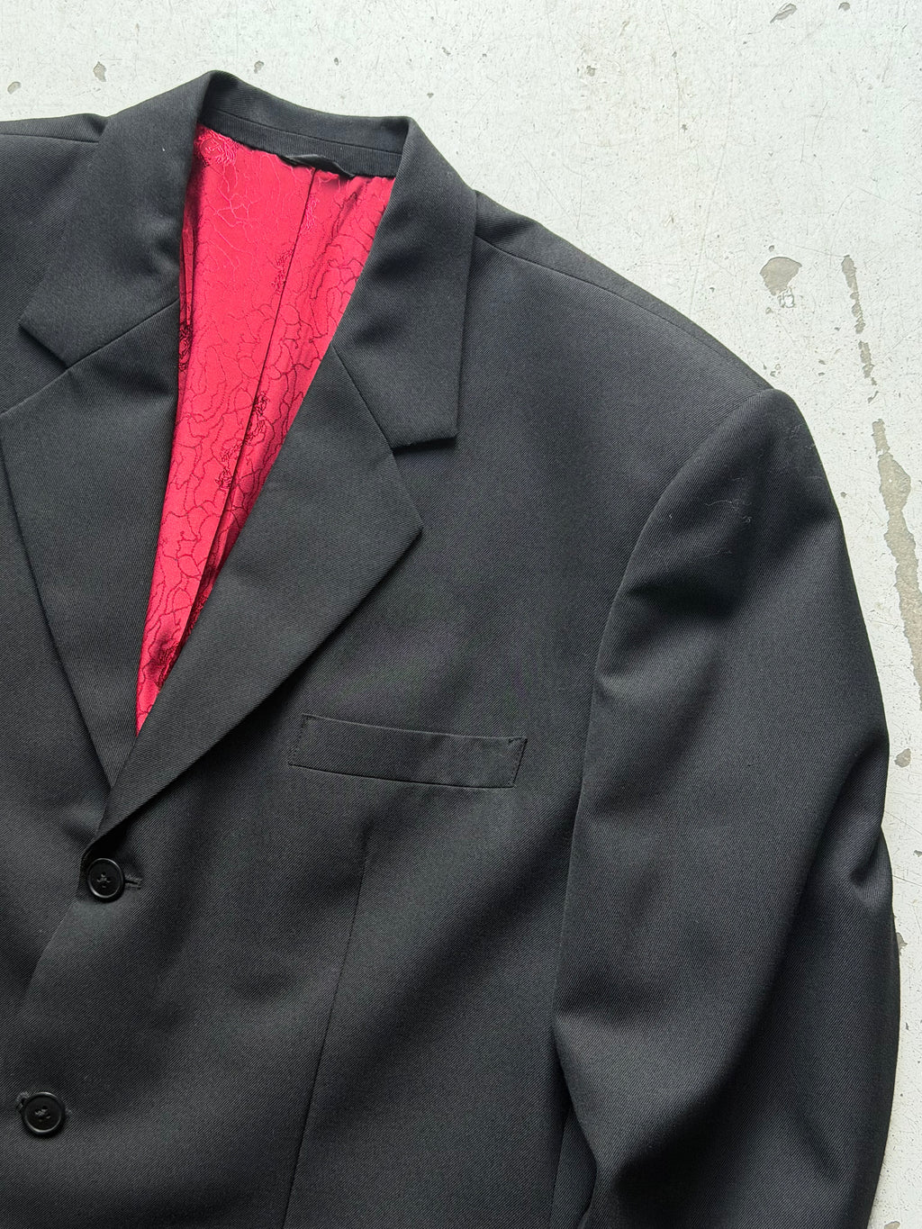 Vintage Blazer | Sort | XL