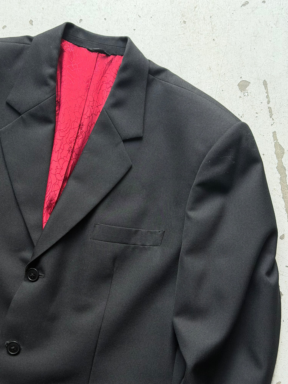 Vintage Blazer | Sort | XL