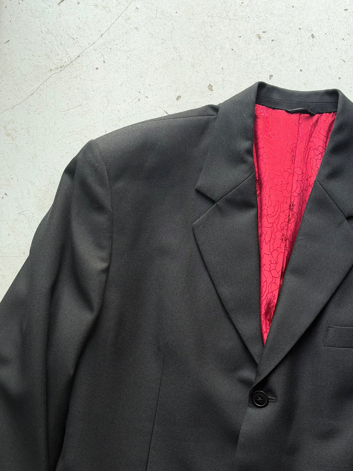 Vintage Blazer | Sort | XL