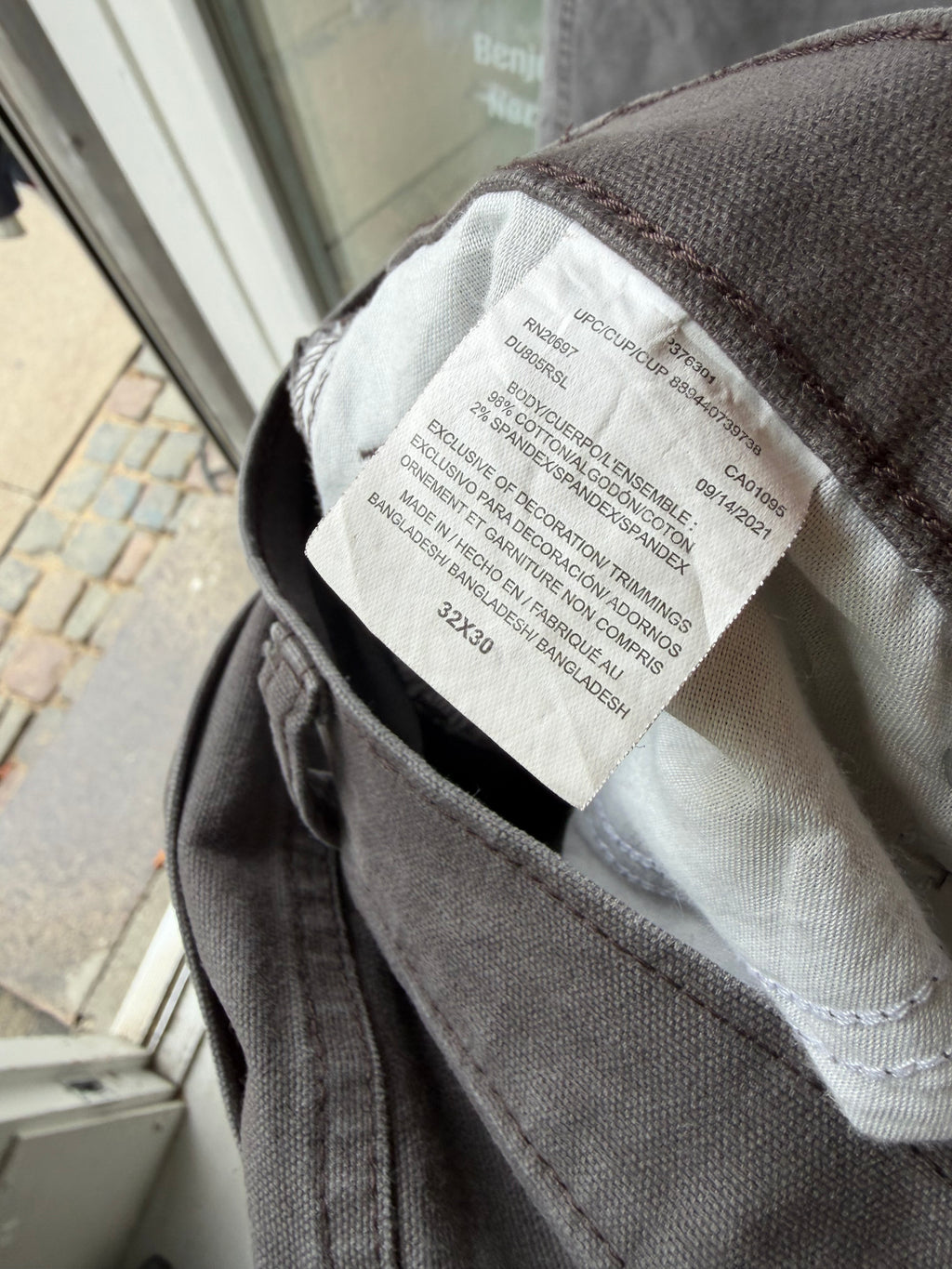 Dickies | Carpenter Workwear Bukser | Mørkegrå | W32/L30
