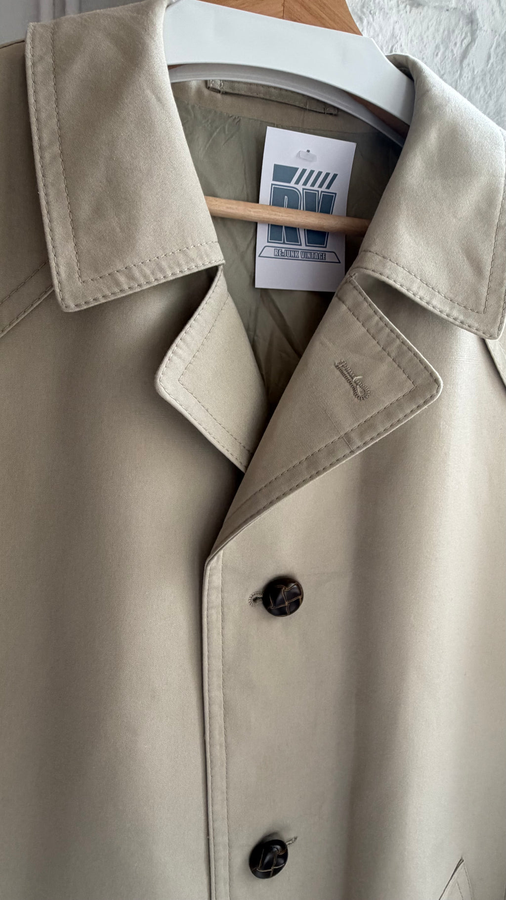 Vintage | trenchcoat | beige | Medium