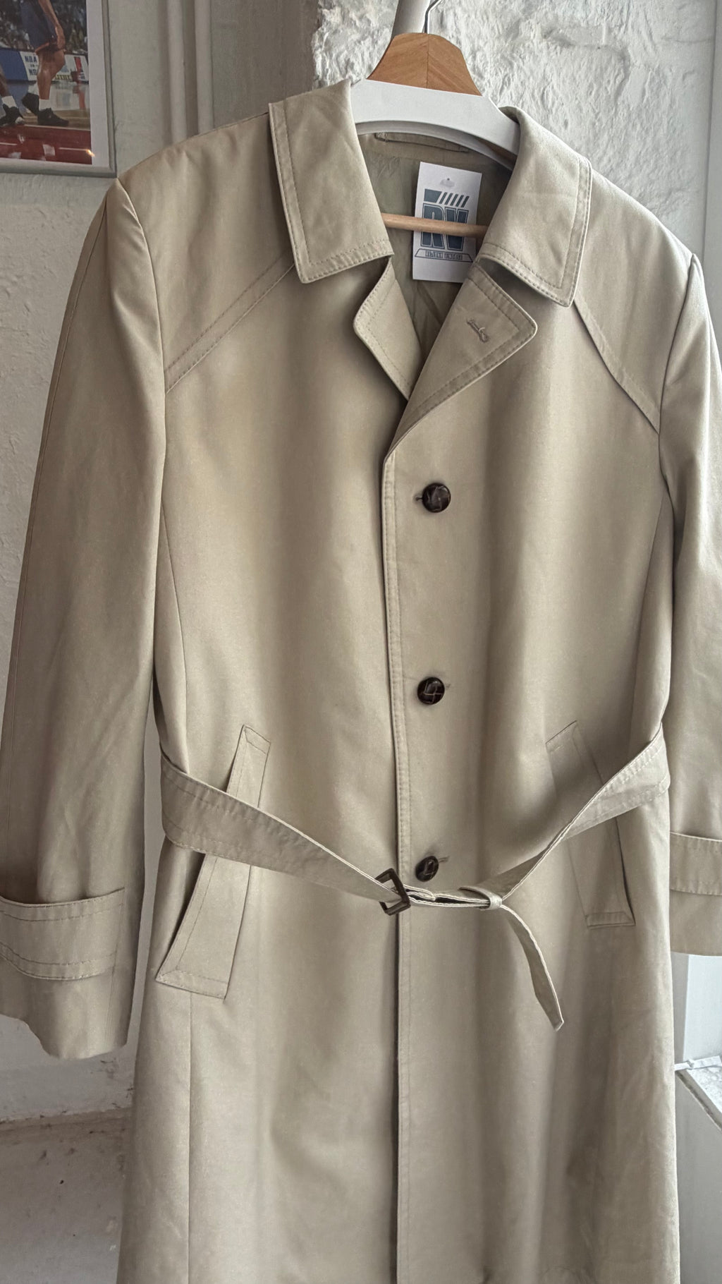 Vintage | trenchcoat | beige | Medium