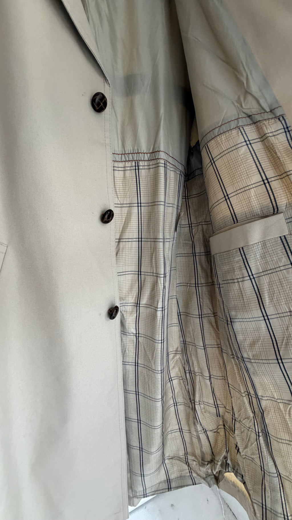 Vintage | trenchcoat | beige | Medium