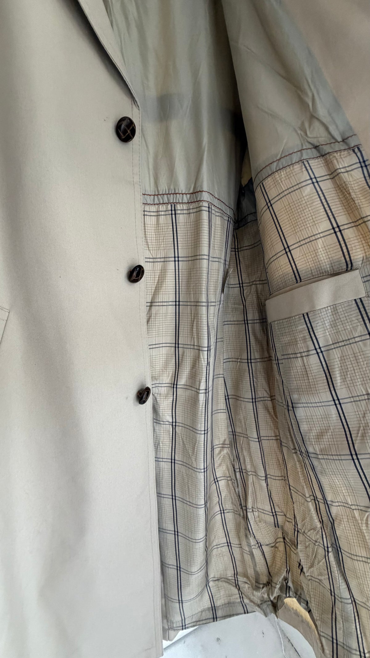 Vintage | trenchcoat | beige | Medium