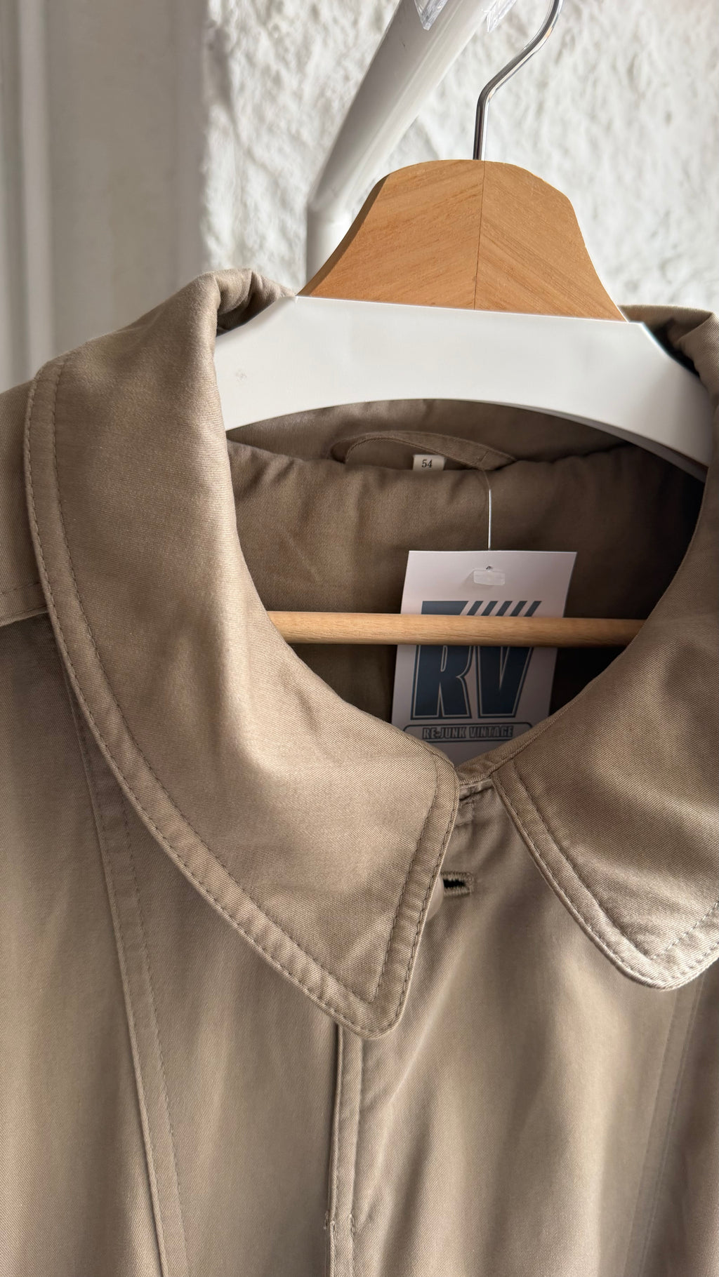 Vintage trenchcoat | Beige | Large / XL