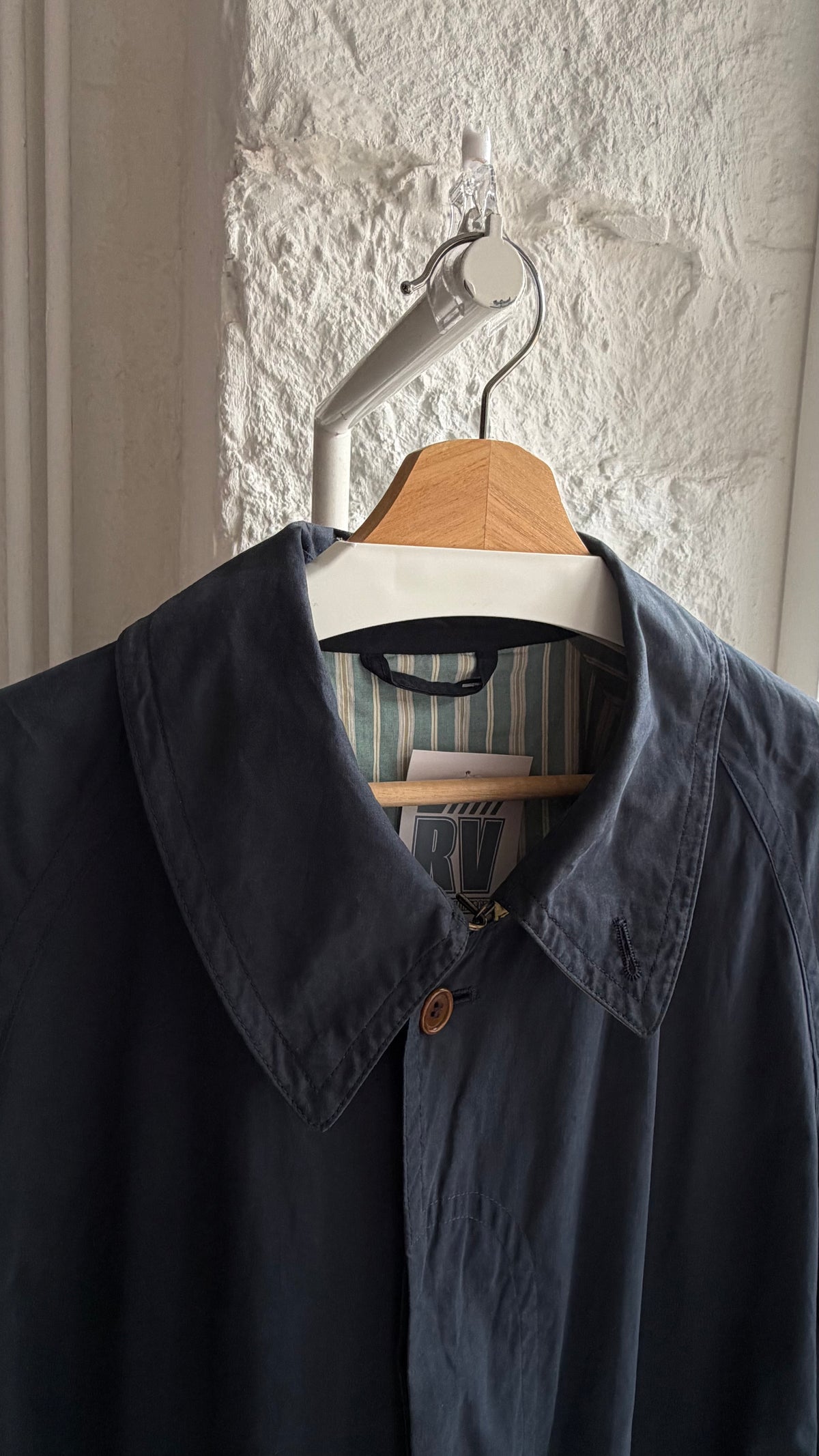 Vintage trenchcoat | Navy | Large / XL