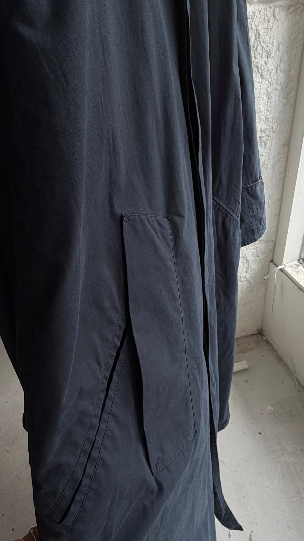 Vintage trenchcoat | Navy | Large / XL